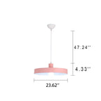 Modern Nordic Macaron Color 1-light Pendant Light BulbSquare