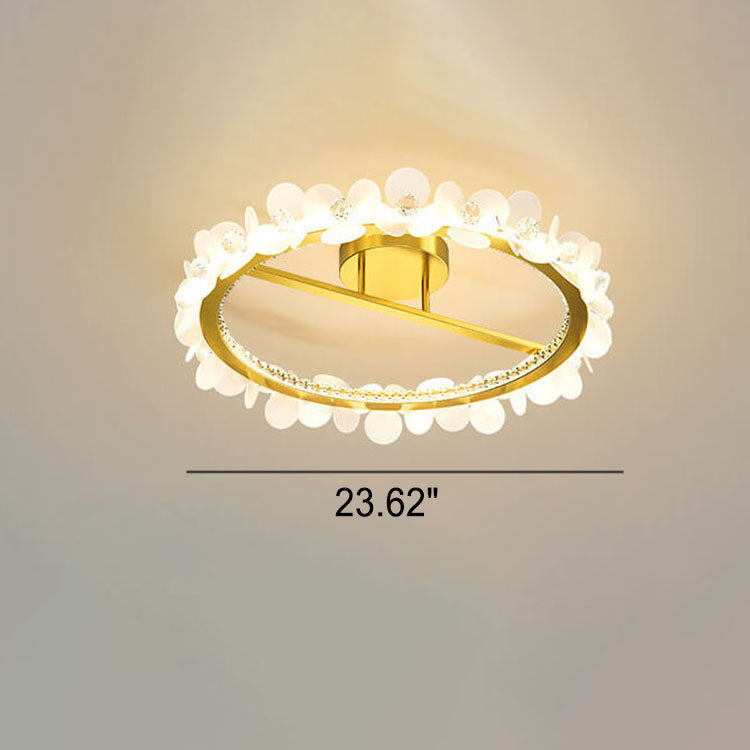Lumendat Modern Light Luxury Crown Children LED Flush Mount Ceiling Light Lumendat