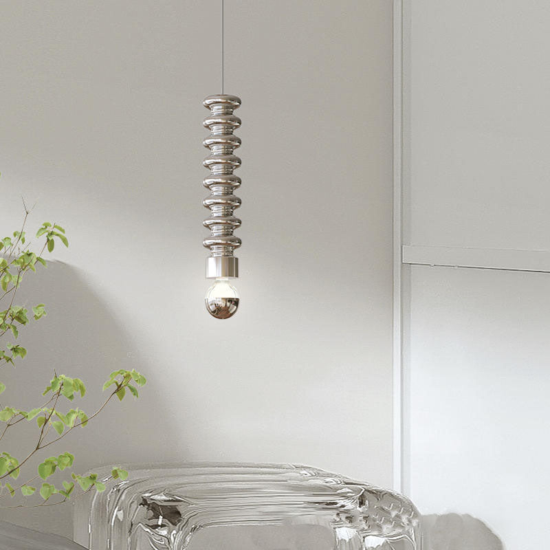 Modern Iron Gourd Shape 1-light Pendant Light