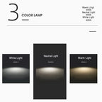 Modern Minimalist Wood Cylinder LED Pendant Light Lumendat