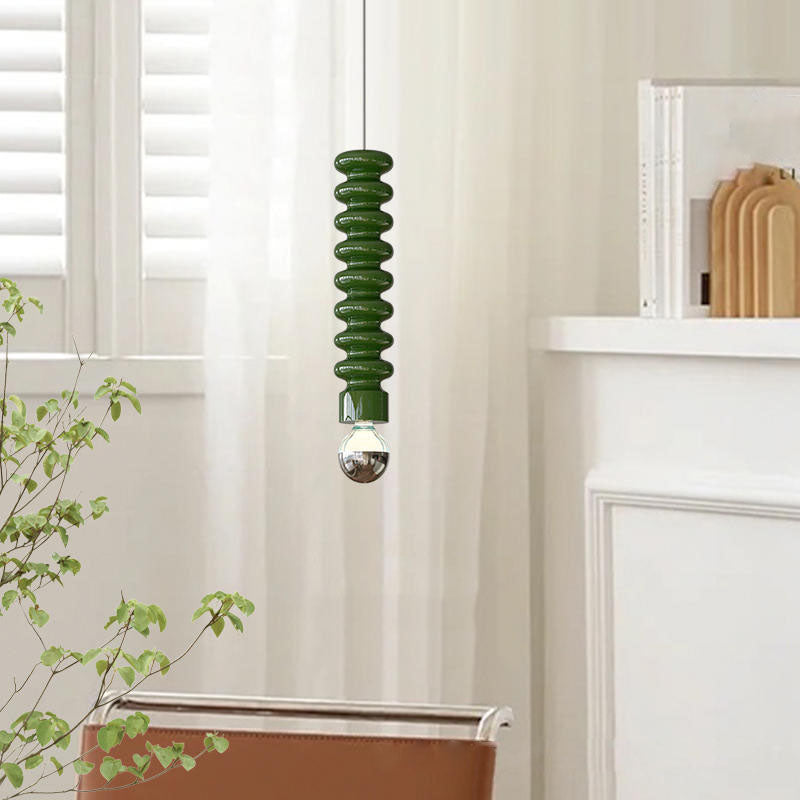Modern Iron Gourd Shape 1-light Pendant Light