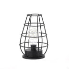 Retro Wrought Iron Wine Bottle Night Light Table Lamp Lumendat