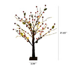 Red Fruits Pine Tree Light Small LED Battery Decoration Table Lamp Lumendat