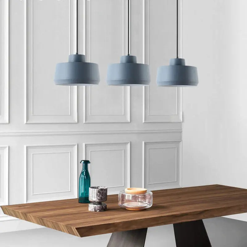 Macaron Candy Jar 1-light Aluminum Pendant Light Lumendat