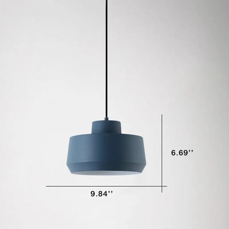 Macaron Candy Jar 1-light Aluminum Pendant Light Lumendat